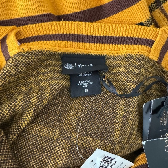 Warner Bros. Mustard and Black Checkered Tank Top - Picture 4 of 4